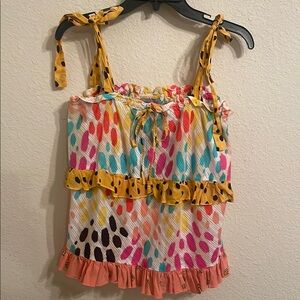 Anthropologie Conditions Apply Blouse . Excellent Pre loved Condition . S/M